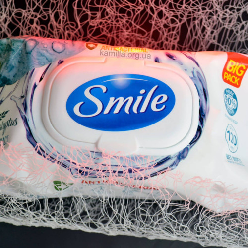 Дитячі ватні диски Smile 60шт