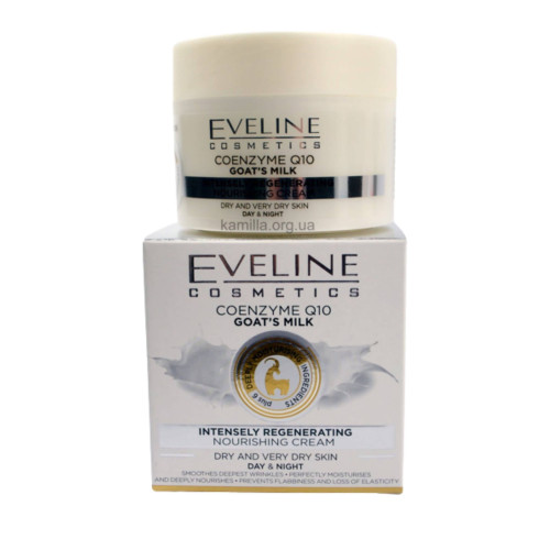Крем для обличчя Eveline Coenzyme Q10 Goats Milk 50 мл.
