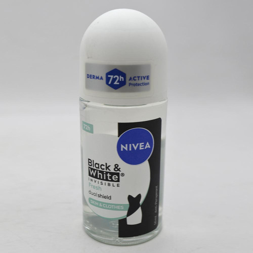 Дезодорант кульковий Nivea 50мл Невидимий захист Фреш