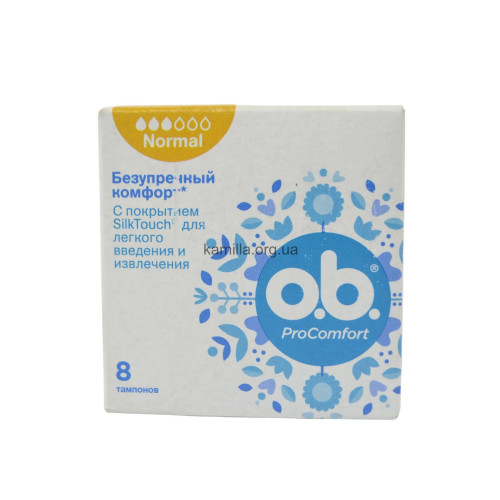 Тампони OB ProComfort Normal 8 шт