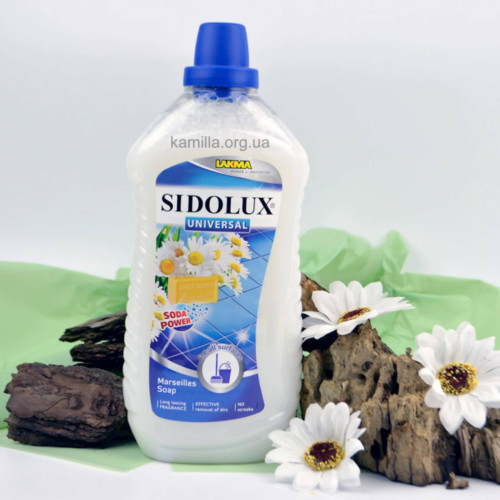 Засіб для миття підлоги Sidolux Marseilles Soap 1 л