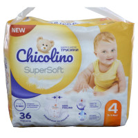 Підгузники-трусики дитячі Chicolino №4 7-14кг 36шт