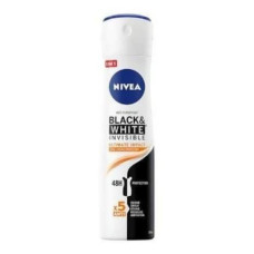 Дезодорант спрей Nivea 150мл Невидимий чорне та біле Екстра 