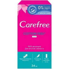 Прокладки щоденні Carefree with Cotton extract fresh normal 34 шт.