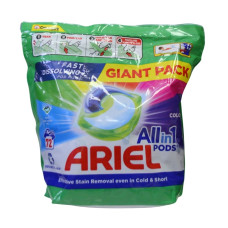 Капсули для прання Ariel 72шт Color