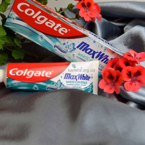 Зубна паста Colgate Max White White Crystals Crystal Mint 75 мл