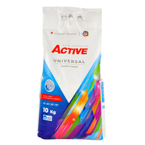 Пральний порошок Active Universal 10 кг. 