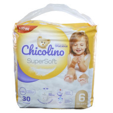 Підгузники-трусики Chicolino Супер Софт №6 16кг+ 30шт