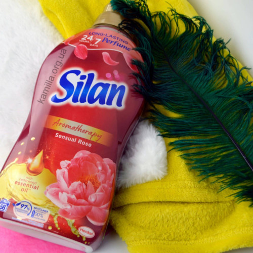 Ополіскувач для одягу Silan Aromatherapy Sensual Rose 1450 мл 