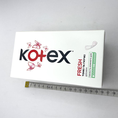 Прокладки щоденні Kotex Ультратонкі Фреш 56 шт