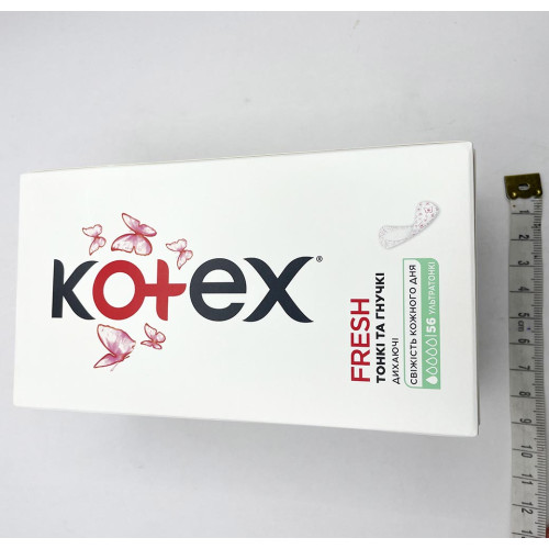 Прокладки щоденні Kotex Ультратонкі Фреш 56 шт