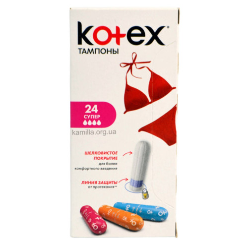 Тампони Kotex Normal з аплікатором, 8 шт 
