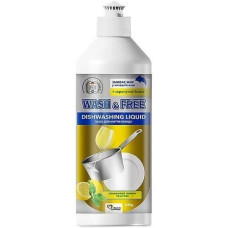Засіб для миття посуду Wash & Free Лимон 500 мл