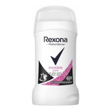 Дезодорант стік Rexona Invisible Pure 40 мл.