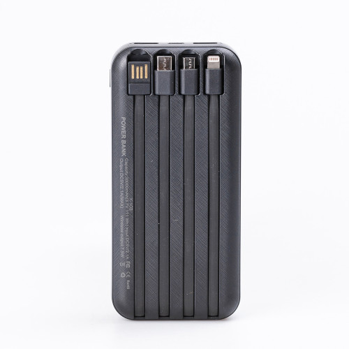 Повербанк 30000 mah powerbank 2 роз'єми USB  Туре-С і Micro USB з набором перехідників