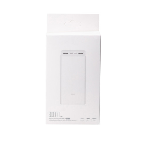 Повербанк 30000 mah powerbank 2 роз'єми USB Туре-С і Micro USB