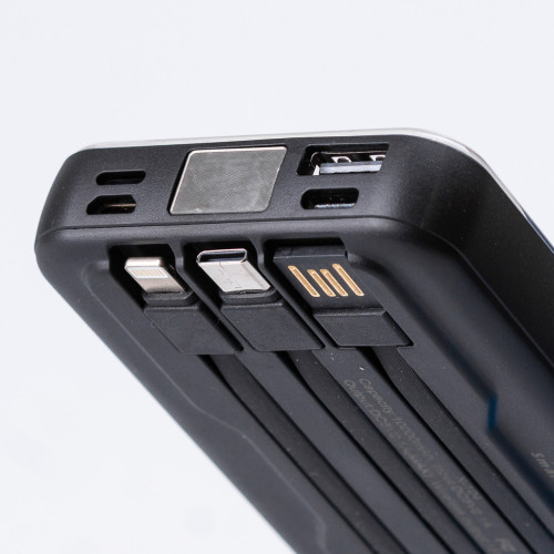 Повербанк 10000 mah powerbank 2 роз'єми USB Туре-С і Micro USB