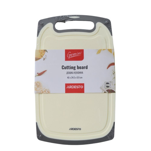 Дошка кухонна Ardesto Gemini, 40*24,5*0,9 см, пластик