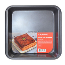 Форма для випікання Ardesto Gemini 23,2*22*5 см квадратна, сірий, вуглецева сталь