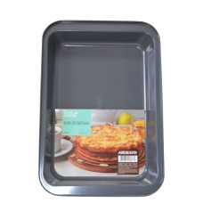 Форма для випікання Ardesto Tasty baking 37,5*25,5 см прямок., сірий,голубий, вуглецева сталь