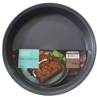 Форма для випікання Ardesto Tasty baking, кругла, 24.5x4 см, сірий,голубий