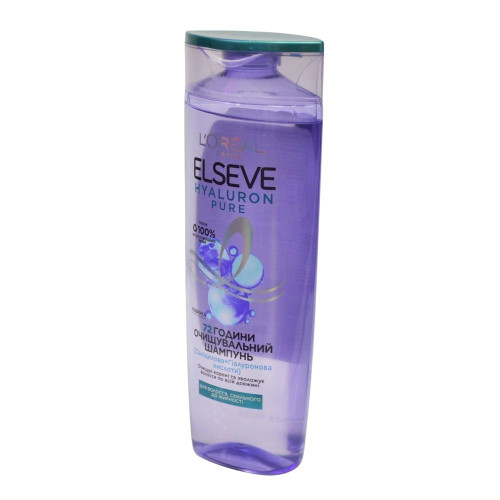 Шампунь для волосся Elseve 400 мл Hyaluron Pure