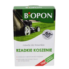 Добриво Biopon гранульоване для зменшення частоти скошування газонів 1кг