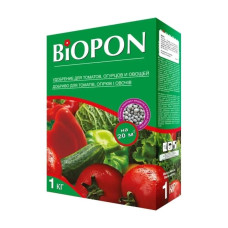 Добриво Biopon гранульоване для овочів 1кг