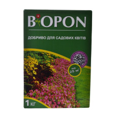 Добриво Biopon гранульоване для садових квітів 1кг