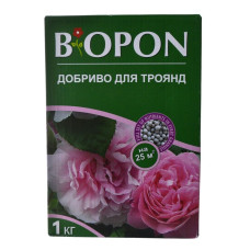 Добриво Biopon гранульоване для троянд 1кг
