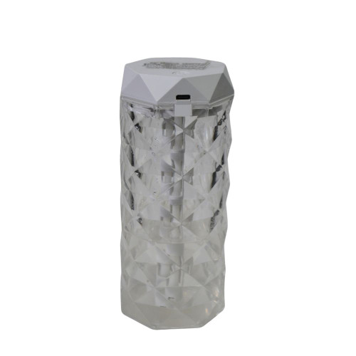 Зволожувач повітря Crystal з лампою для дому портативний USB 400 мл ароматичний дифузор з підсвічуванням