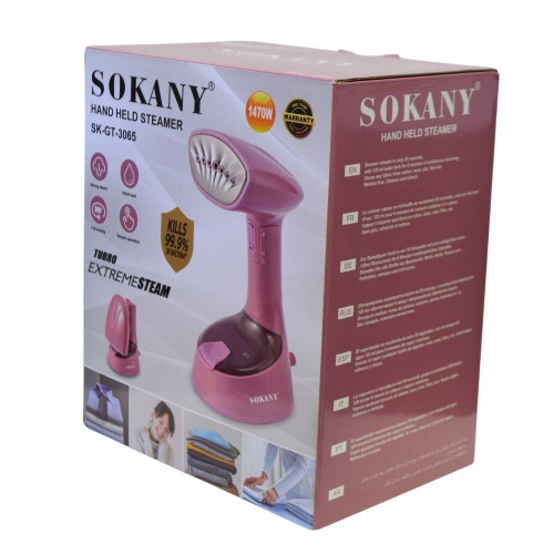 Відпарювач ручний вертикальний 1300 Вт SOKANY SK-GT-3065P