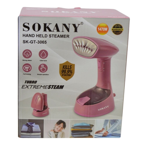 Відпарювач ручний вертикальний 1300 Вт SOKANY SK-GT-3065P