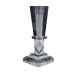 Підсвічник склянний високий HP36556S
