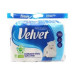 Туалетний папір Velvet Soft White 12 рулонів 3 шари 150 відривів