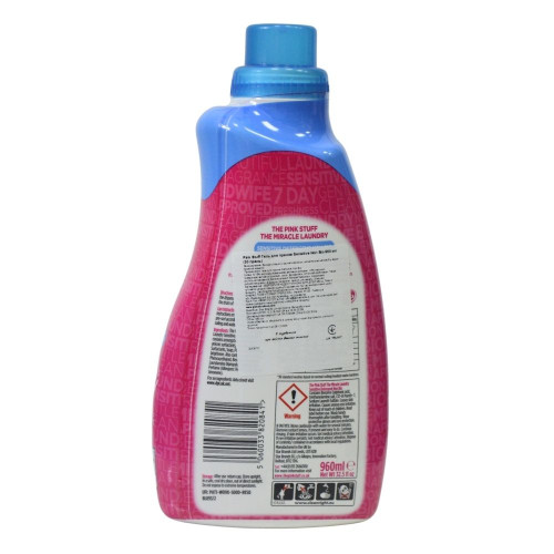 Гель для прання The Pink Stuff Sensitive Non Bio 960 мл (30 прань)