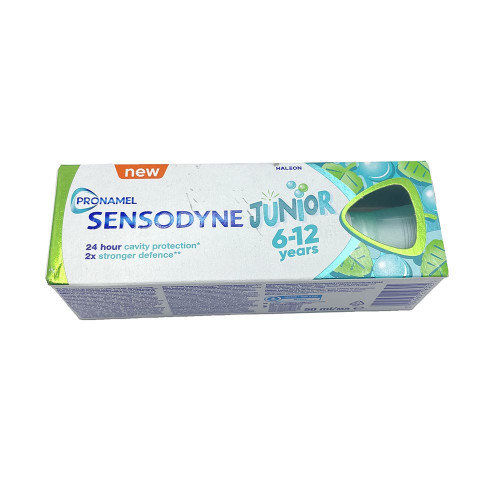 Зубна паста Sensodyne 50мл 6-12 років ПРОНАМЕЛЬ ДЖУНІОР 