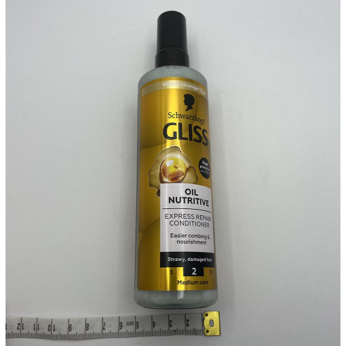 Експрес кондиціонер для волосся Gliss Kur 200мл Oil Nutritil 