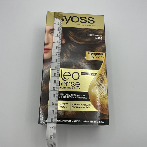 Фарба для волосся Syoss Oleo Intense 5-86 Карамельний каштановий