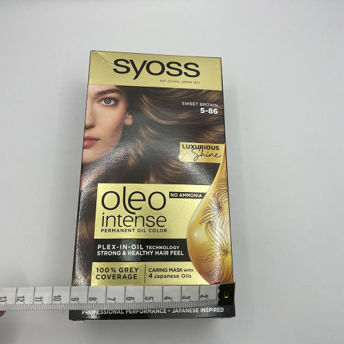 Фарба для волосся Syoss Oleo Intense 5-86 Карамельний каштановий