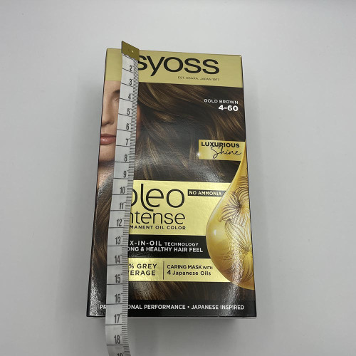 Фарба для волосся Syoss Oleo Intense 4-60 Золотистий Каштан