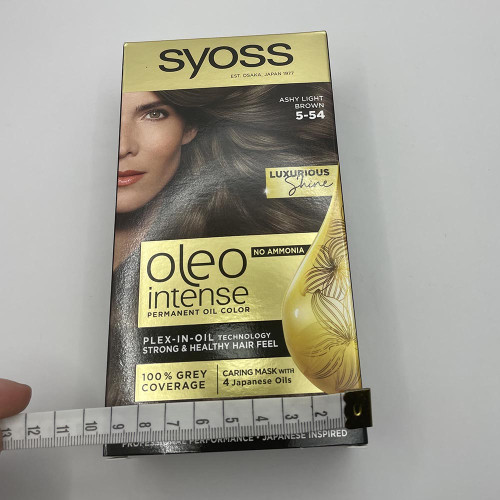 Фарба для волосся Syoss Oleo Intense 5-54 Холодний Світло-Каштановий