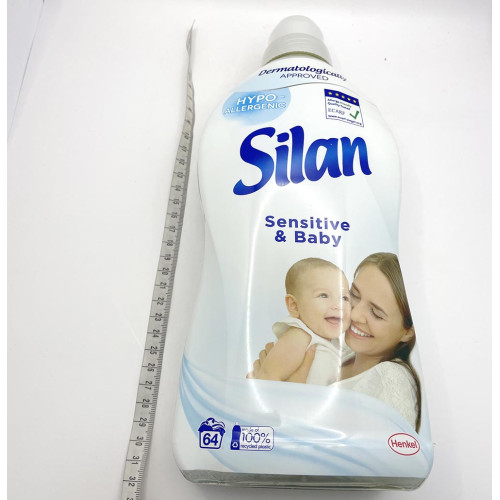 Ополіскувач для одягу Silan 1408мл Сенсітів та Дитячий