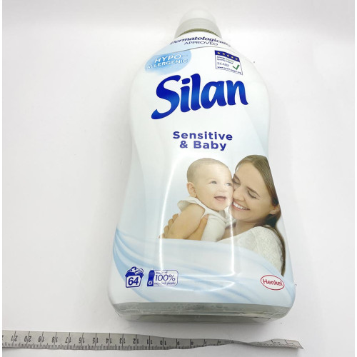 Ополіскувач для одягу Silan 1408мл Сенсітів та Дитячий