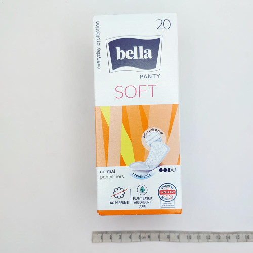 Прокладки щоденні Bella 20шт Панті Софт (Оранжеві без запаха)