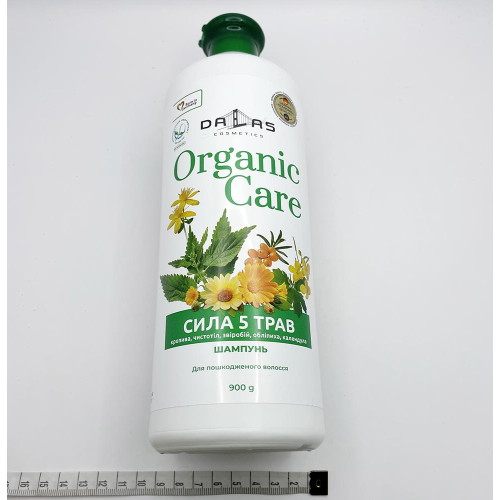 Шампунь для волосся Dallas 900мл Organic Care 