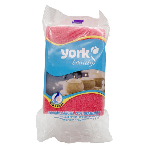 Губка для ванни та масажу 011040 PROSTOKATNA (60) (York)