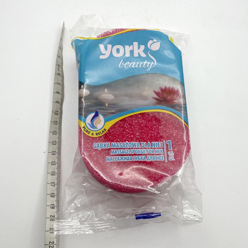 Губка для ванни та масажу 011050 ДЛЯ НЕЇ (20) (York)
