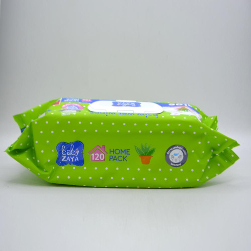 Вологі серветки Baby Zaya Алоє, 120 шт.
