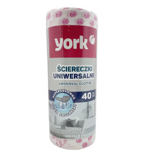 Серветка для прибирання York 021100 40шт.(в рулоні) 25*40см